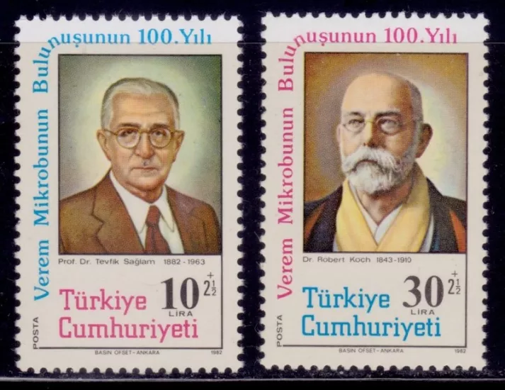 1982 VEREM MİKROBUNUN BULUNUŞUNUN 100.YILI MNH