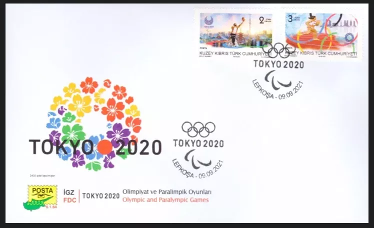 KKTC TOKYO 2020 FDC