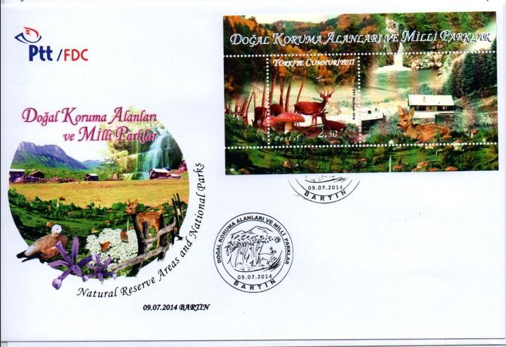 2014 DOĞAL KORUMA ALANLARI VE MİLLİ PARKLAR FDC