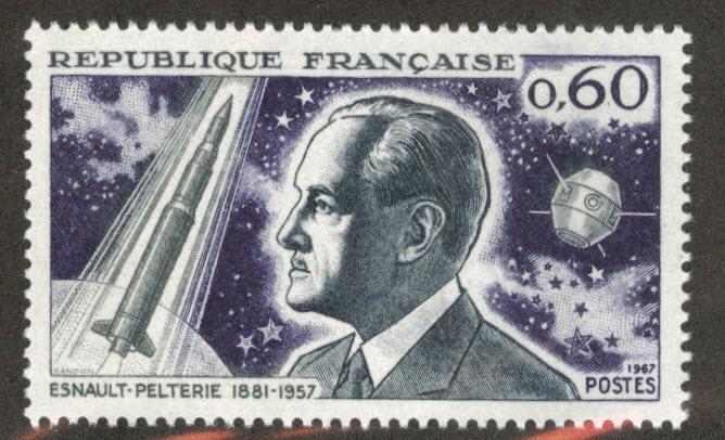 FRANSA 1967 Robert Esnault-Pelterie’nin Ölümünün 10. Yıldönümü