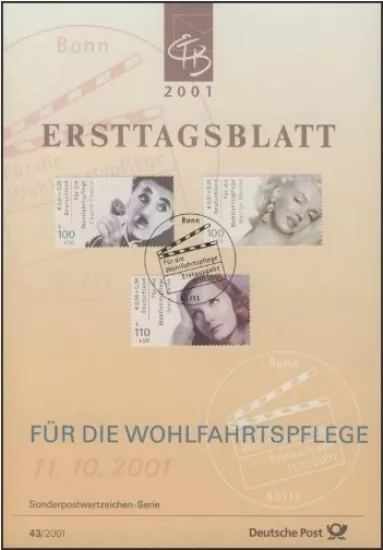 Almanya ETB 43/2001 – Für die Wohlfahrtspflege