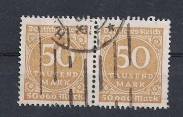 1923 Alman 50.000 Mark Pul Damgalı Per – Hiper Enflasyon Dönemi
