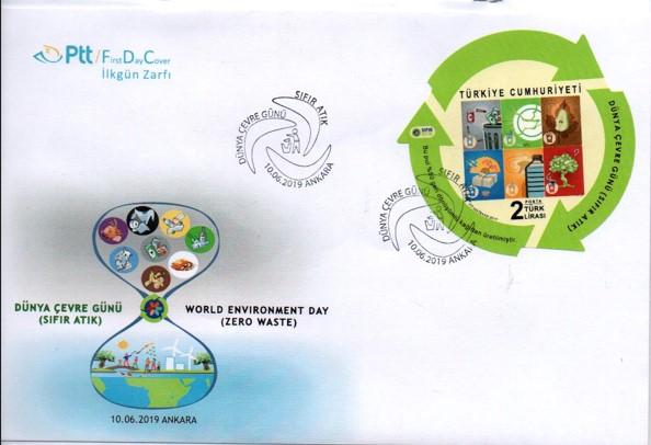 2019 DÜNYA ÇEVRE GÜNÜ (SIFIR ATIK) FDC