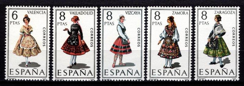 İSPANYA 1971 Geleneksel Halk Kostümleri