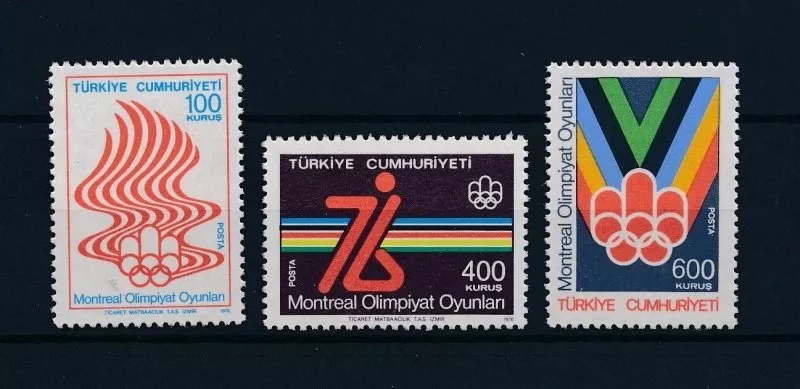 1976 MONTREAL OLİMPİYAT OYUNLARI MNH