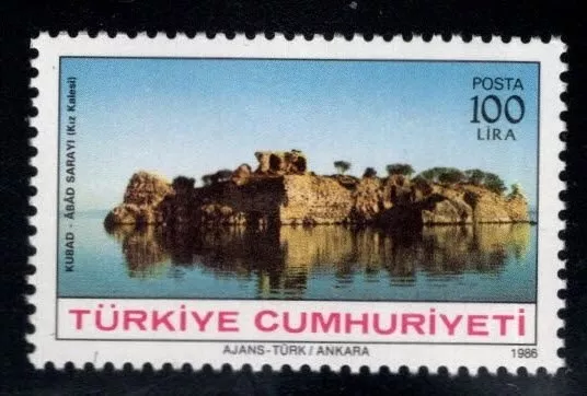 1986 KUBAD ABAD SARAYI, KIZ KULESİ MNH
