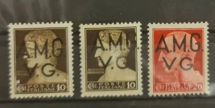 AMG VG Venezia Giulia Pulları – İtalya 1945 Vintage Koleksiyon