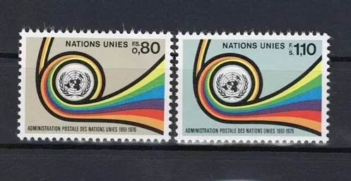 Birleşmiş Milletler Cenevre 1976 BM Postasının 25. Yıldönümü