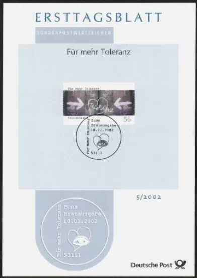 Almanya ETB 5/2002 – Für mehr Toleranz