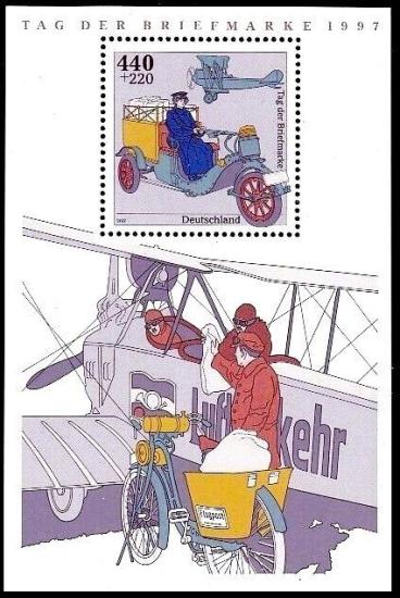 ALMANYA 1997 Pul Günü Blok