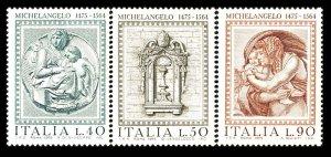 İTALYA 1975 Michelangelo’nun Doğumunun 500. Yıldönümü