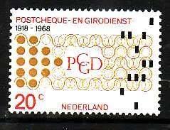 HOLLANDA 1968 Post Office Bank’ın 50. Yıldönümü