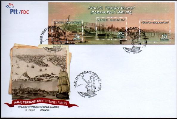 2015 HALİÇ TERSANELERİ (TERSANE-İ AMİRE) FDC