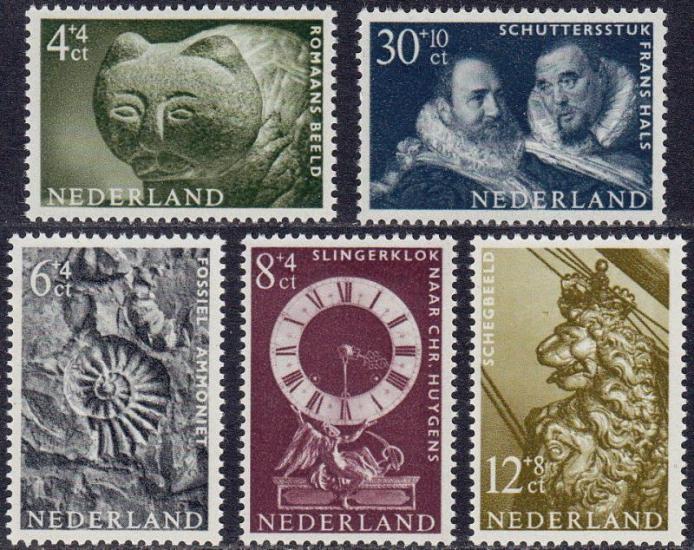 HOLLANDA 1962 Sanatsal Objeler, Müzeler