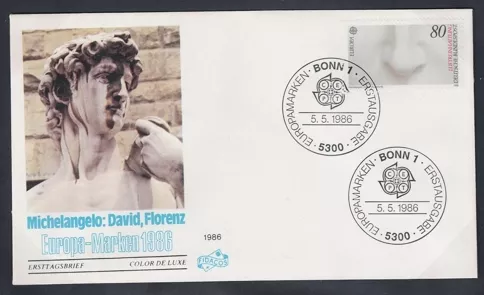 Almanya 1986 Avrupa: Doğa ve çevre koruma FDC