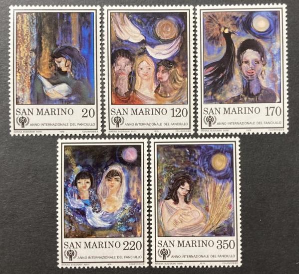 SAN MARİNO 1979 TABLOLAR