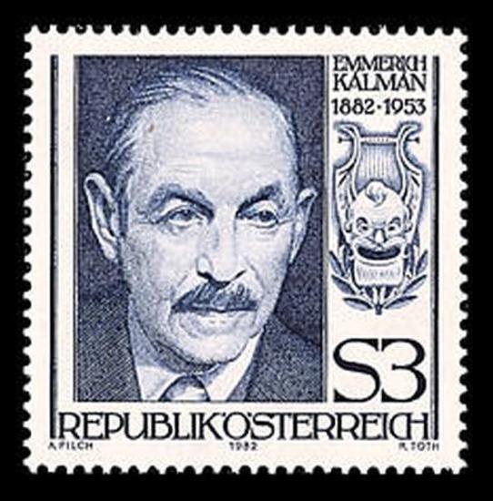 AVUSTURYA 1982 Emmerich Kàlmàn’ın 100. Yıldönümü