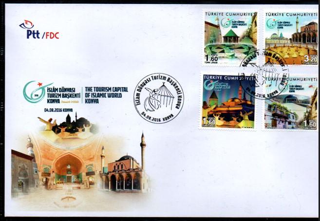 2016 İSLAM DÜNYASI TURİZM BAŞKENTİ KONYA FDC