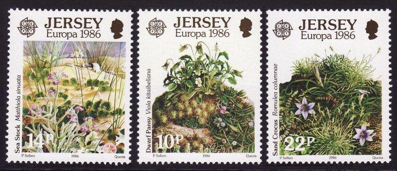 1986 EUROPA CEPT JERSEY