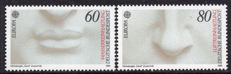 1986 EUROPA CEPT ALMANYA