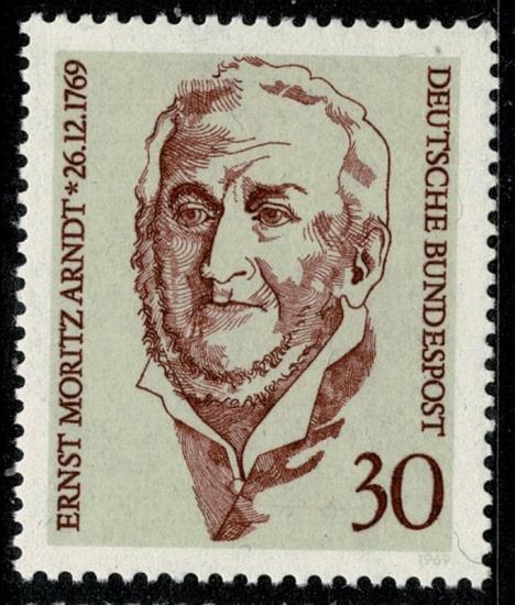 ALMANYA 1969 ŞAİR ERNST MORITZ ARNDT’NIN DOĞUMU