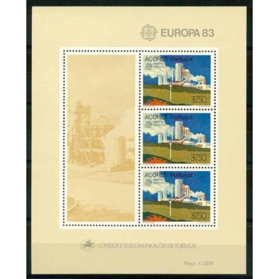 1983 PORTEKİZ AZOR EUROPA CEPT BLOK