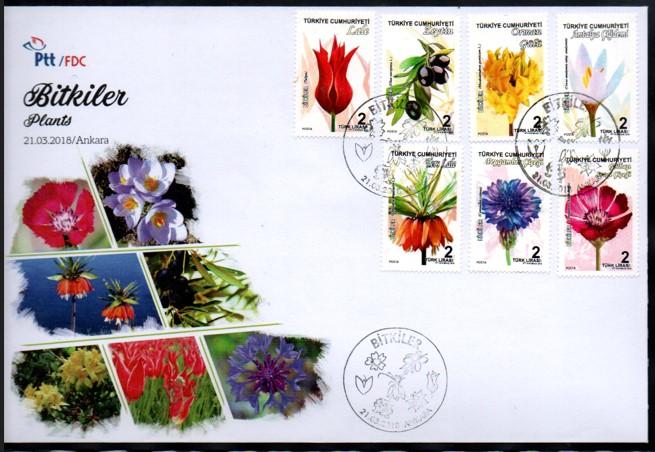 2018 BİTKİLER FDC