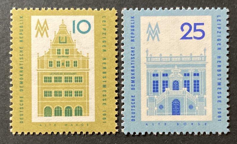  ALMANYA DDR 1961 LEİPZİG SONBAHAR FUARI