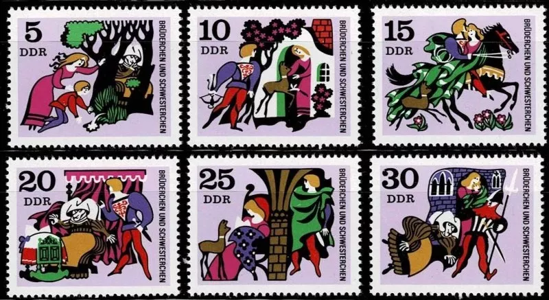 ALMANHYA DDR 1970 MASALLAR, Küçük Kız Kardeş ve Küçük Erkek Kardeş’ten Sahneler