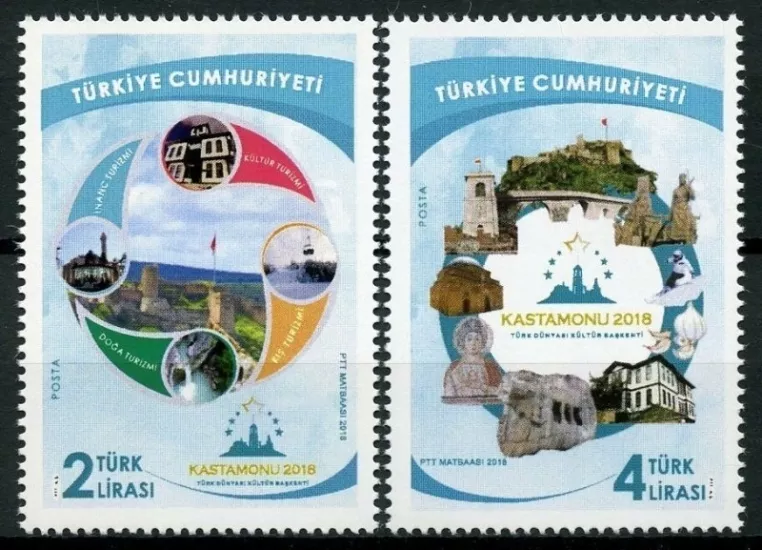2018 KASTAMONU TÜRK DÜNYASI KÜLTÜR BAŞKENTİ MNH