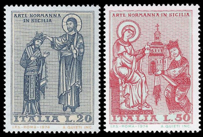 İTALYA 1974 Sicilya’da Norman Sanatı