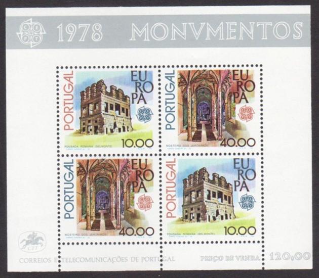 1978 PORTEKİZ MADEİRA EUROPA CEPT - Mimari Yapılar