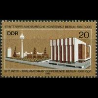 ALMANYA DDR 1980 67. Parlamentolar Arası Konferans