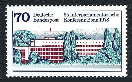 ALMANYA 1978 PARLAMENTOLARARASI KONFERANS BONN