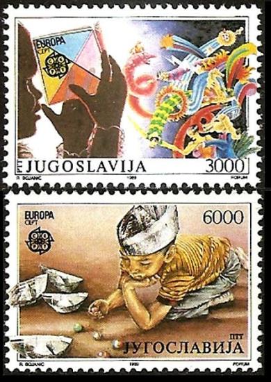 1989 EUROPA CEPT YUGOSLAVYA