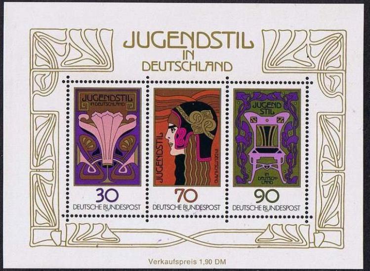 ALMANYA 1977 ALMANYA’DA ART NOUVEAU’NUN 75 YILI
