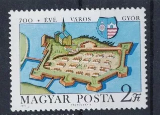 Macaristan 1971 Piskopos Kalesi ve Piskoposluk Sarayı Mnh