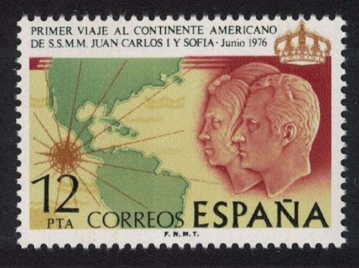 İSPPANYA 1976 Kral I. Juan Carlos ve Kraliçe Sofia’nın Amerika Ziyareti