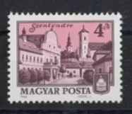 Macaristan 1980Müzeler, galeriler ve sanatçılarla ünlü Szentendre kasabası 