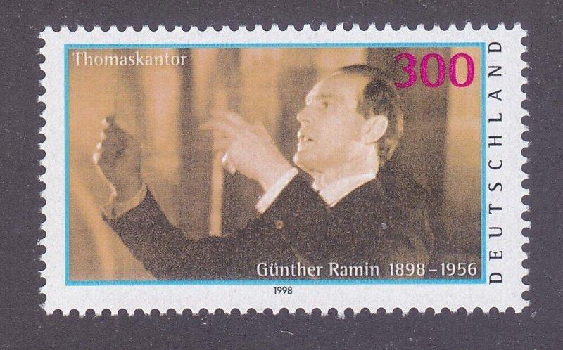 ALMANYA 1998 Sanatçı Günther Ramin’in Doğumunun 100. Yıldönümü