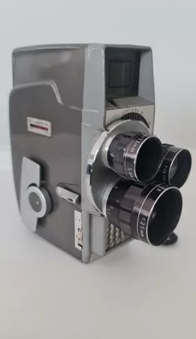 Sankyo Movimat 8 mm Sinema Kamerası-3 Pronon Lens