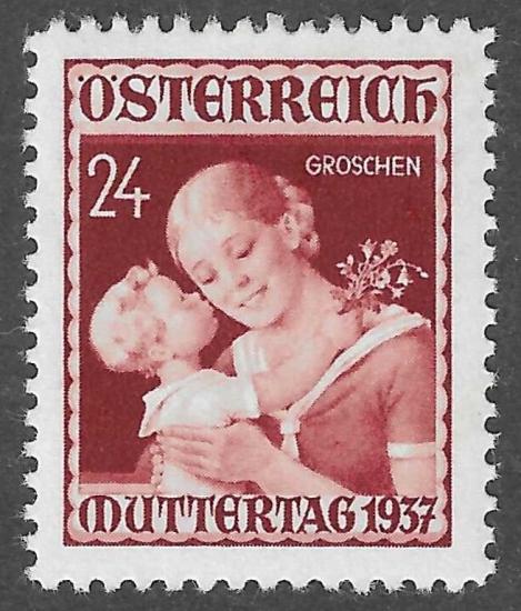 AVUSTURYA 1937 ANNELER GÜNÜ