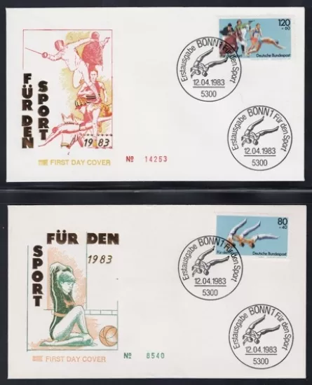 Almanya 1983 Spor etkinlikleri FDC, Bonn