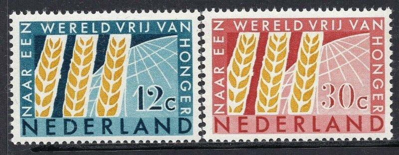 HOLLANDA 1963 FAO - Açlığa Özgürlük