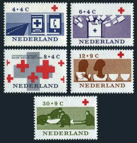 HOLLANDA 1963 Kızıl Haç