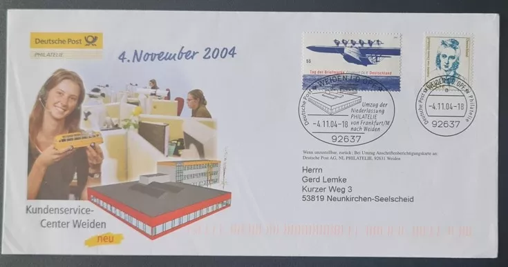Kundenservice-Center Weiden Zarfı – Deutsche Post 2004