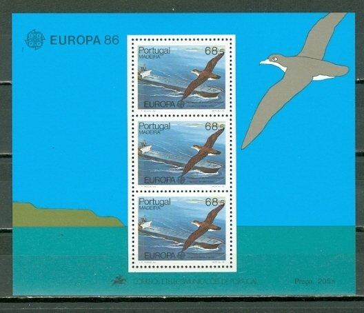 1986 PORTEKİZ MADEİRA EUROPA CEPT - Doğa Koruma