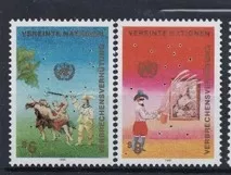 Birleşmiş Milletler Viyana 1990 Suç önleme MNH 
