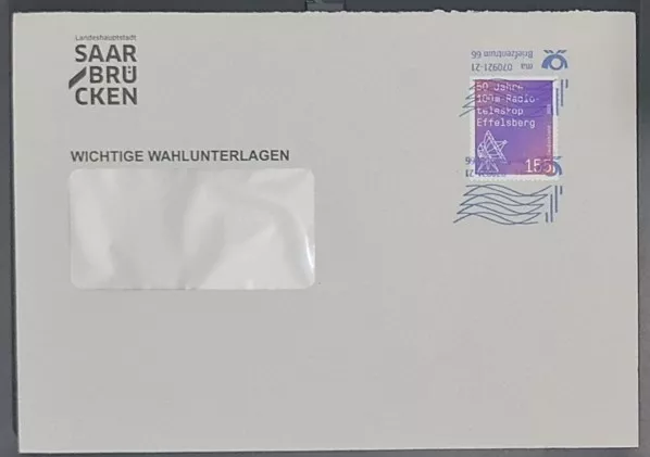 Saarbrücken Seçim Zarfı – Wichtige Wahlunterlagen 2021