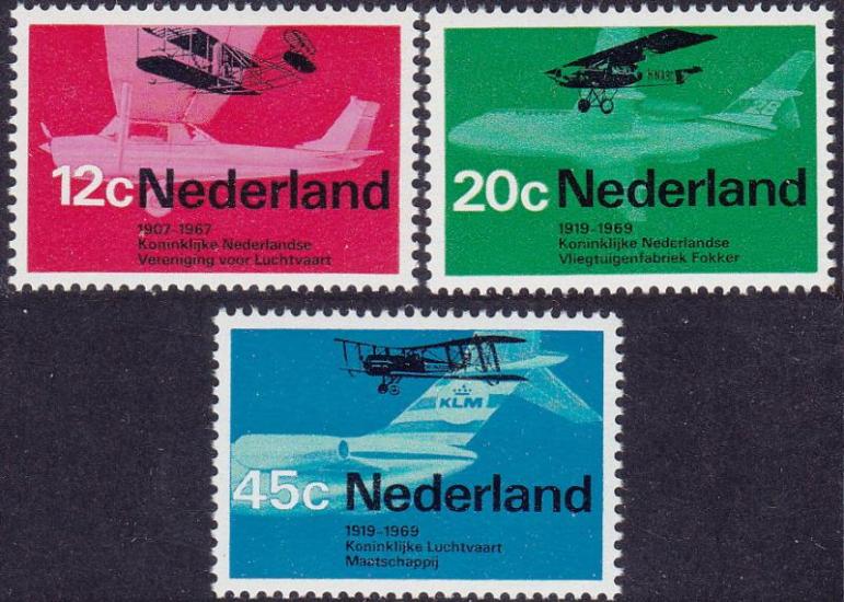 HOLLANDA 1968 Havacılık, Uçaklar